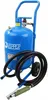 A blue sandblasting machine with a hose and nozzle, presented on a white background. Produktbild-Vorschau