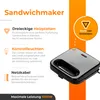 Sandwichtoaster Adler | AD 3076 | 1000 W | Anzahl der Produktbild-Vorschau 11