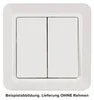 Serien-Schalter McPower "Cup", 2-fach, 250V/10A, UP, weiß, Produktbild-Vorschau 6
