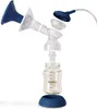 An exploded view of a breast pump and bottle. Podgląd zdjęcia produktu
