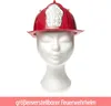 Feuerwehrhelm Kinder Fasching größenverstellbar - Farbe rot Produktbild-Vorschau 4