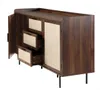 CALICOSY -  Sideboard Nussbaumdekor 2 Türen 3 Schubladen Produktbild-Vorschau 8