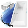 Wanna Akrylowa Zestaw 4w1 Asymetryczna 180x125 Prawa Biała Podgląd zdjęcia produktu 1