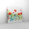 Bild auf Leinwand - Leinwandbild - Blumen Wiese Blatt Natur Produktbild-Vorschau 4