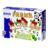 Detoa Holzbaukasten Farm 100 Stück Produktbild-Vorschau 1