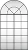vidaXL Miroir mural noir 80x140 cm bombé fer Voir les images du produit 8
