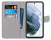 Für Samsung Galaxy S21 FE Kunst-Leder Handy Tasche Motiv 12 Produktbild-Vorschau 2