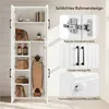 Yaheetech 175,5 cm H Mehrzweckschrank 37,5 cm tiefer Produktbild-Vorschau 7