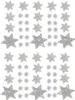 Oblique Unique 68 Sterne Sticker Aufkleber Glitzernd Produktbild-Vorschau 1