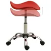vidaXL Chaise de bureau rouge en similicuir Voir les images du produit 19