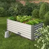 OK-Living Hochbeet , 180 x 60 cm, Silber Produktbild-Vorschau 4