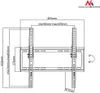 Maclean MC-774 TV stand 32-55" max vesa 400x400 35kg Anteprima dell’immagine prodotto 2