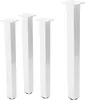 Zestaw 4 nóg do stołu ML-Design I-Design, 90 cm, biały Podgląd zdjęcia produktu 1