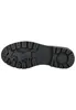 The sole of a black boot with a horse and star pattern. Voir les images du produit