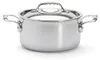 De Buyer Affinity Bratentopf Edelstahl mit Deckel 20 cm Produktbild-Vorschau 3