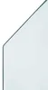 vidaXL Feuerstelle Glasplatte Transparent 100 x 50 cm Glas Produktbild-Vorschau 6