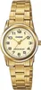 A close-up studio shot of a gold Casio watch. Produktbild-Vorschau