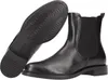 A pair of black leather Chelsea boots are shown against a white background. One boot is shown from the side, and the sole of the other boot is visible. Voir les images du produit