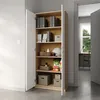 Schrank Mehrzweckschrank Aktenschrank Hochschrank mit 5 Produktbild-Vorschau 6