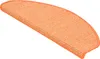Natur Sisal Stufenmatte Orange (halbrund) in 2 Größen, Produktbild-Vorschau 2
