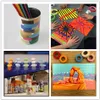 Lot de ruban washi - 7 rouleaux - 10 mm x 13 m - ruban Voir les images du produit 6