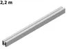 FVE Hliníkový montážní H profil 40x40mm, 2,2m, délka 2200mm Náhled obrázku produktu 2