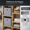 Faltbox 4er Set Aufbewahrungsbox Faltkiste Box Regalbox Produktbild-Vorschau 3