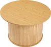 Table basse 'Ledepid' 48 x Ø80 cm ronde bambou + MDF Voir les images du produit 6