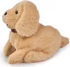 A plush toy dog is lying down on a white background. Anteprima dell’immagine prodotto