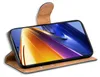 A flip case for a smartphone, shown open with the phone inside. Produktbild-Vorschau