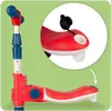 Malplay | triciclo scooter rosso | da 2 anni | monopattino Anteprima dell’immagine prodotto 9