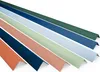 A collection of angled corner profiles in various colors, laid out diagonally on a white background. Anteprima dell’immagine prodotto