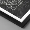 Gerahmtes Poster - Schwarzer Rahmen - Modern Linie Schwarz Produktbild-Vorschau 2