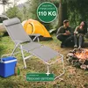 ELONEO Chaise de camping pliante avec repose-jambes Voir les images du produit 8