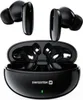 A pair of black wireless earbuds and their charging case are displayed against a white background. Anteprima dell’immagine prodotto