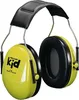 A pair of yellow and black Peltor Kid earmuffs. Náhled obrázku produktu