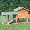 Kaninchenstall, Hasenstall, Hasenvilla, Kleintierstall Produktbild-Vorschau 19