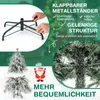 COSTWAY Arbre de Noël artificiel avec neige, Sapin avec Voir les images du produit 6