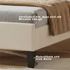 Čalúnená detská posteľ 90 x 200 cm s kvetinovým čelom a Náhľad obrázku produktu 4