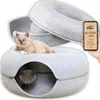 Letto tunnel ciambella casa letto antistress per gatti Anteprima dell’immagine prodotto 10