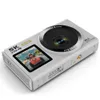 A white digital camera is shown against a white background. Produktbild-Vorschau