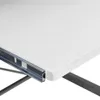 vidaXL Eck Computertisch Weiß 132x112x99 cm Holzwerkstoff - Produktbild-Vorschau 5