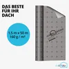 detopp Unterspannbahn 1,5m x50m (75m², 150g/m²) – Produktbild-Vorschau 2