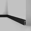 NMC IL10 BLACK WALLSTYL Sockelleiste bereits lackiert Produktbild-Vorschau 3