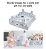Multifunktionale krabbeldecke mit spielbogen – baby Produktbild-Vorschau 3
