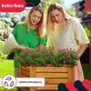 KOTARBAU® Donica Skrzynka Drewniana na Nóżkach 38 x 38 x 30 Podgląd zdjęcia produktu 2