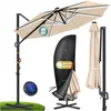 KESSER® Sonnenschirm Ampelschirm SUN Ø330cm, 7-fach Produktbild-Vorschau 1