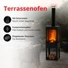 BBQ Collection Terrassenofen mit Schornstein Gartenkamin Produktbild-Vorschau 2