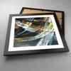 Gerahmtes Poster - Schwarzer Rahmen - Abstraktion Graffiti Produktbild-Vorschau 3