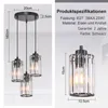 ZMH závěsná jídelní stolní lampa lampa do jídelny závěsná 3 Náhled obrázku produktu 2